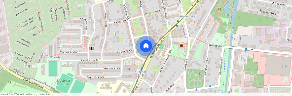 Irkutsker Straße 2, 09119 Sachsen - Chemnitz