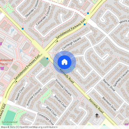 108 Courtleigh Square, Brampton, Heart Lake East