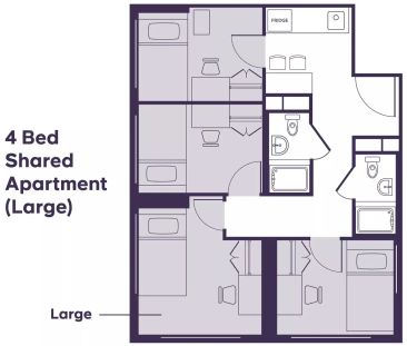 4 Bed Shared Apartment - Photo 4