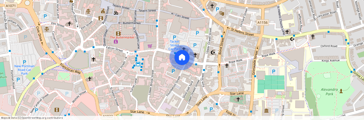 Tacket Street, Ipswich