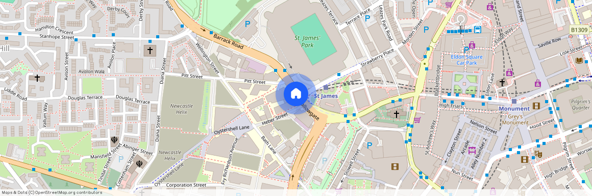 Barrack Rd, Newcastle NE1 4SH, United Kingdom