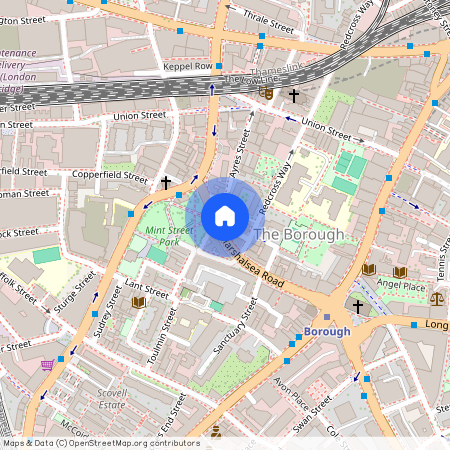 Marshalsea Road, Borough, London, SE1