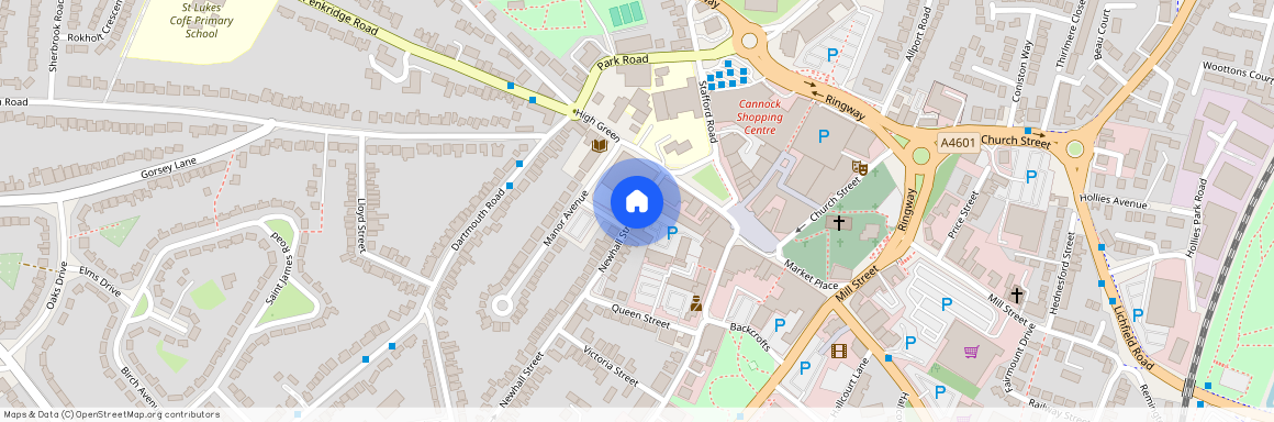 High Green Court, Cannock