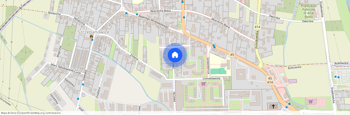 ul. Tęczowa, Szczepanowice - Wójtowa Wieś, Opole, opolskie