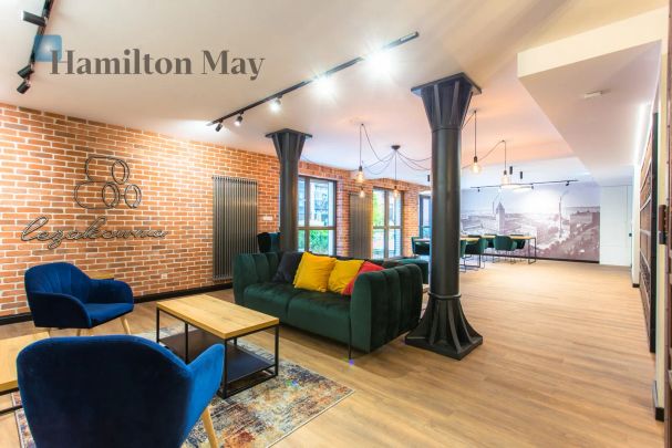 Do wynajęcia eleganckie 2 pokoje z wydzieloną częścią sypialnianą, na Browarach Wrocławskich, znajdująca się w nowoczesnym kompleksie nad brzegiem rzeki - Photo 1