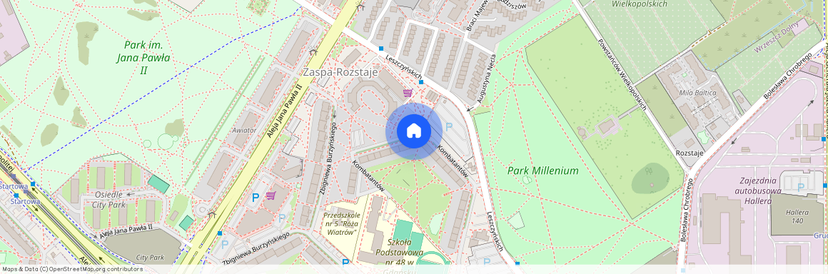 ul. Kombatantów, Zaspa-Rozstaje, Gdańsk, pomorskie