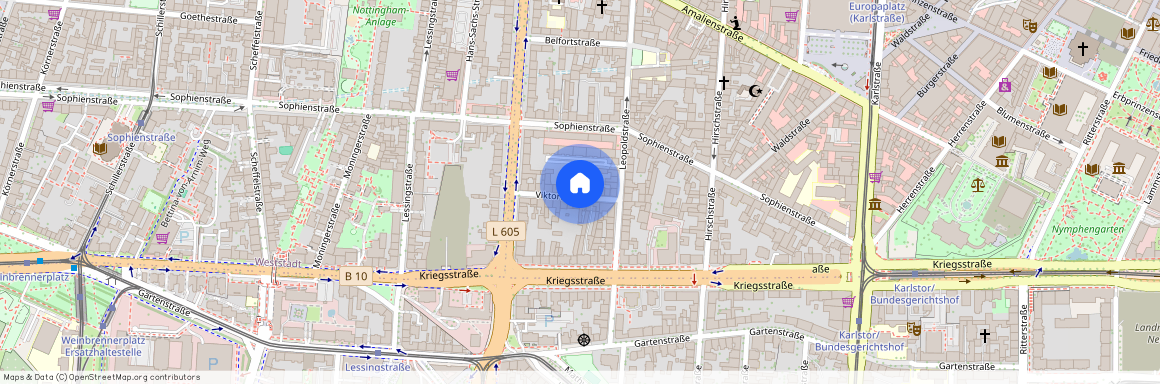 Viktoria Str. 12, 76133 Karlsruhe