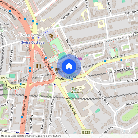 Adelaide Road, Swiss Cottage