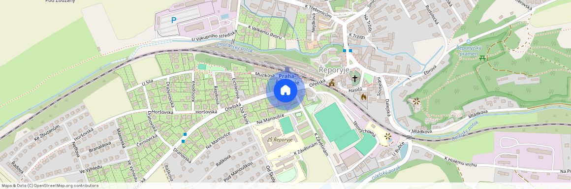 Ořešská, Praha 5 - Řeporyje