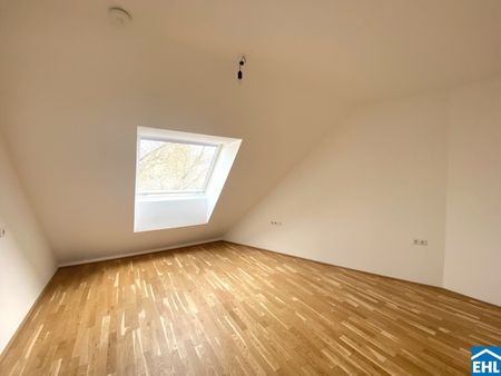2-Zimmer Dachgeschoßwohnung mit großem Balkon! Nahe der Donauinsel - Foto 2