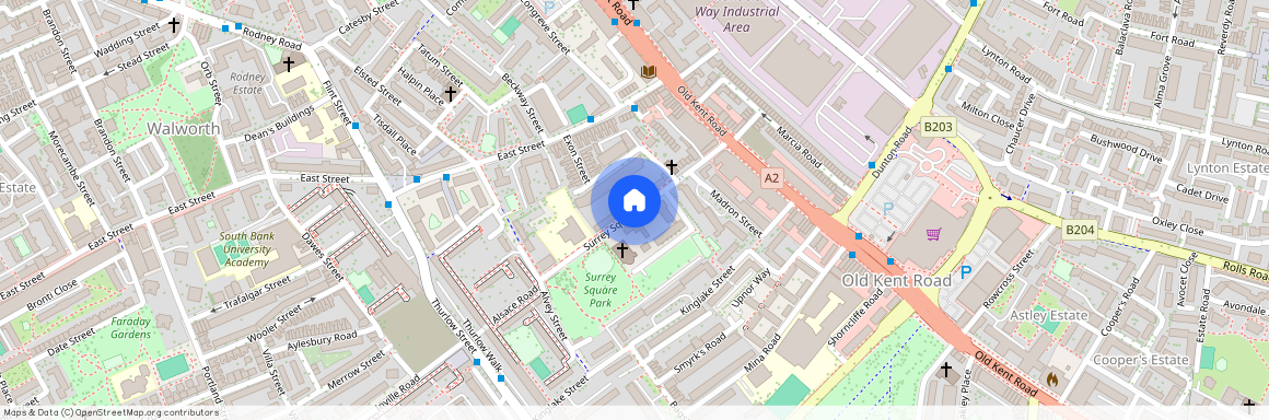 Surrey Square, Elephant and Castle, London, SE17