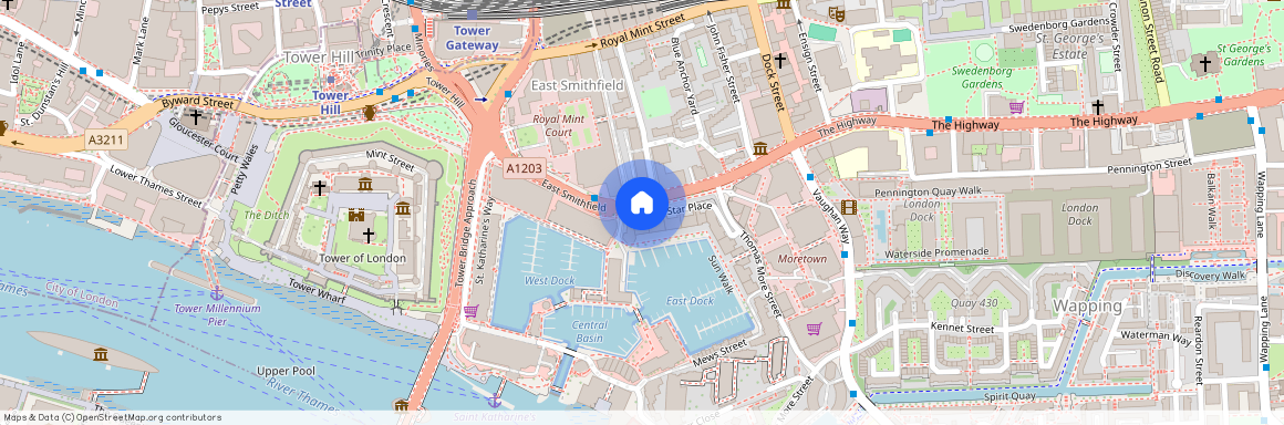 Sanderling Lodge, Wapping, London, E1W