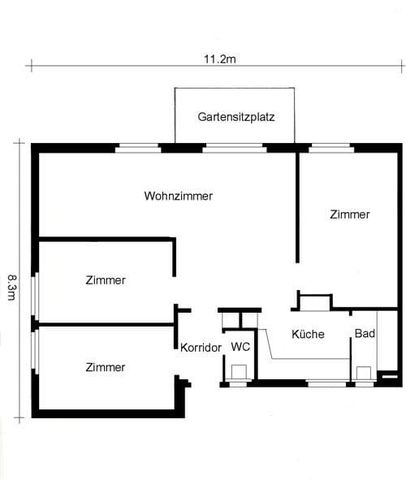 4.5 Zimmer, 78 m², 2. Stock - Photo 5
