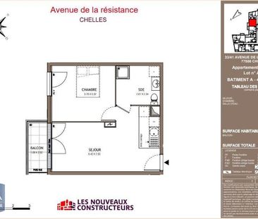Location Appartement 2 pièces 39m² CHELLES 77500 - Photo 1