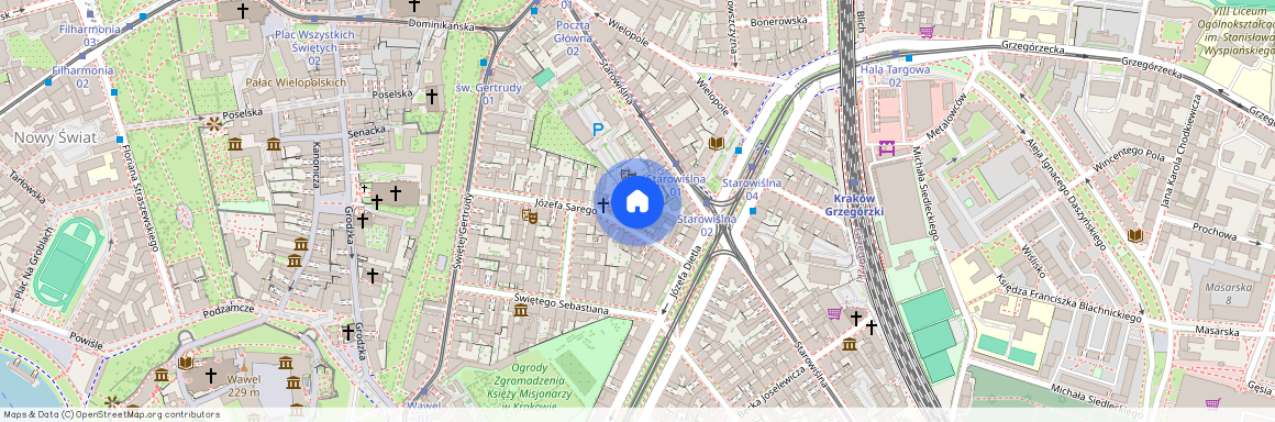 ul. Józefa Sarego, Stradom, Stare Miasto, Kraków, małopolskie