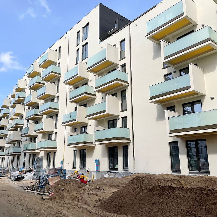 Noch zu errichtende 2-Zimmer-Wohnung mit Tageslichtbad und Südbalkon in Rostock-Lichtenhagen - Foto 1