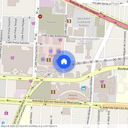 Se departamento C. Lago Zurich 272Amp GranadaMiguel Hidalgo11529 Ciudad de MéxicoCDMX, Colonia Ampliación Granada, C.P. 11529, Df / Cdmx