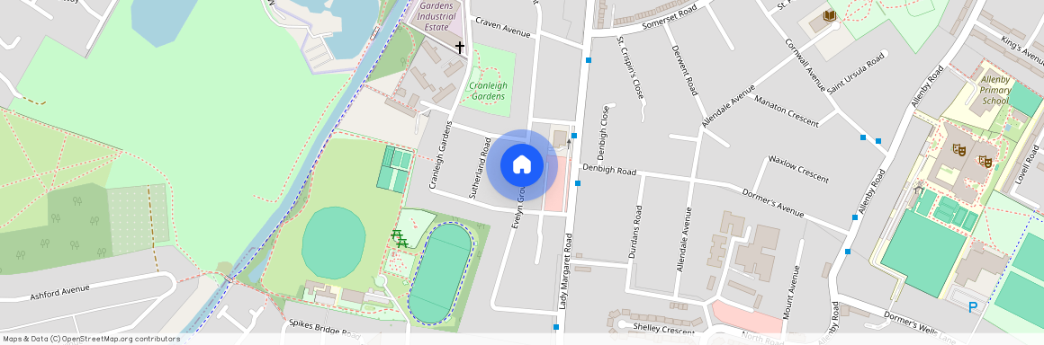 Evelyn Grove, Southall