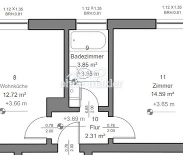 1,5-Zimmer Wohnung in ruhiger Lage von Schwandorf Erstbezug nach Sa... - Photo 1