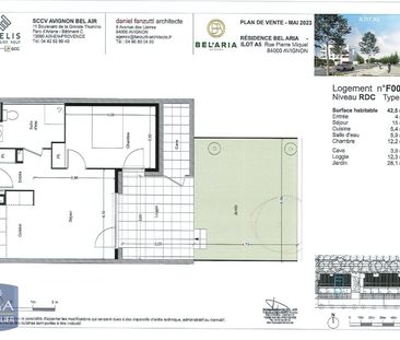 Location Appartement 2 pièces 42m² AVIGNON 84000 - Photo 1