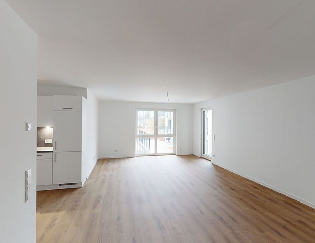 Raumwunder auf 2 Zimmer! Neubauwohnung mit EBK und Balkon/Terrasse - Foto 1