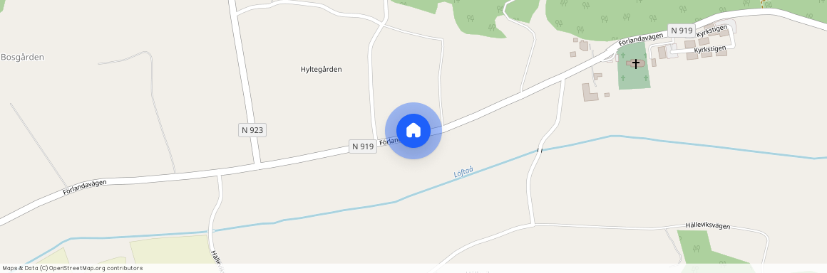 Förlandavägen, Fjärås