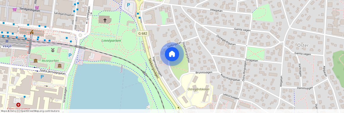 Söder, Växjö, Kronoberg, Södra Järnvägsgatan 31