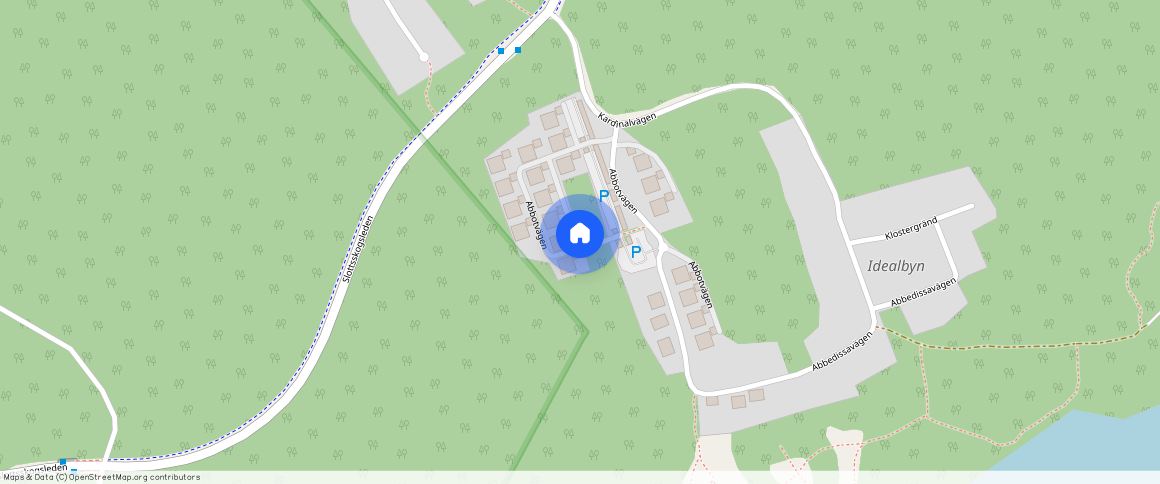 Abbotvägen, Skokloster