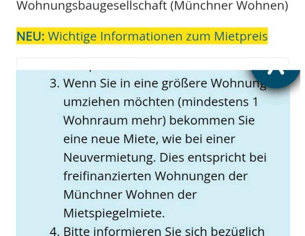 Tauschwohnung gewofag gwg Neue Regelungen - Photo 1