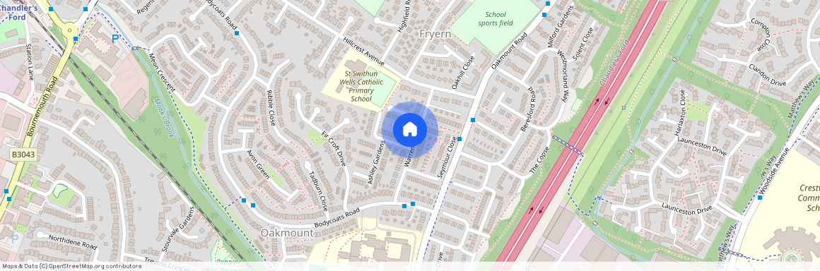 Warren Avenue, Chandler's Ford, Eastleigh, SO53