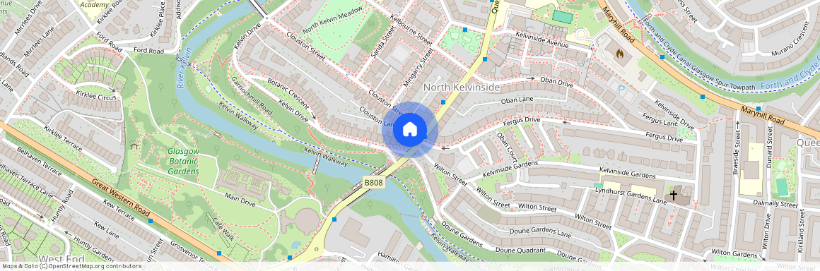 Queen Margaret Drive, North Kelvinside, Glasgow, G20