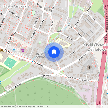 Pustki Cisowskie, Bławatna, Gdynia