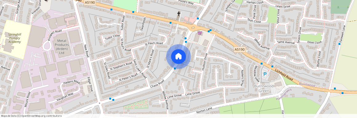 Chase Road, Burntwood, WS7 0DP