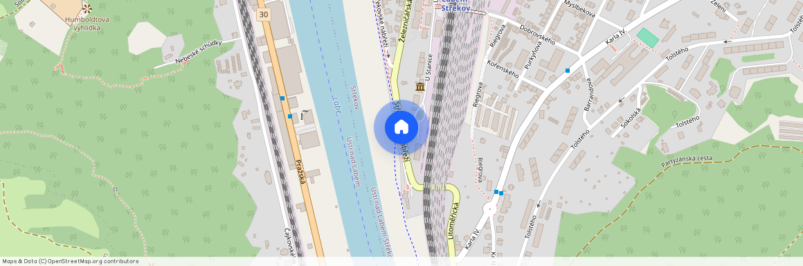 Střekovské nábřeží, Ústí nad Labem - Střekov