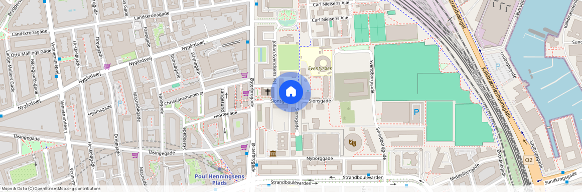 Sionsgade 2, 4. 1, 2100 København Ø