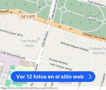 Renta de departamento en Calz San Isidro, Colonia San Pedro Xalpa, ... - Foto 1