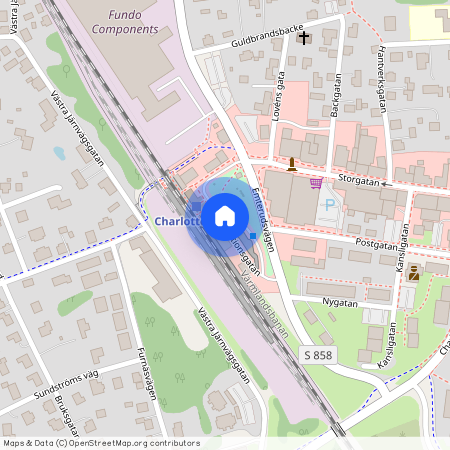 Stationsgatan, Charlottenberg