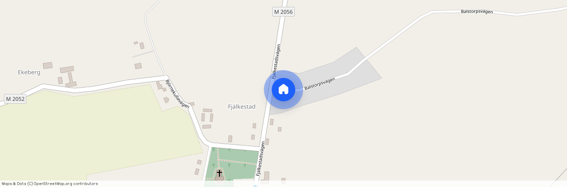 Fjälkestadsvägen, Kristianstad