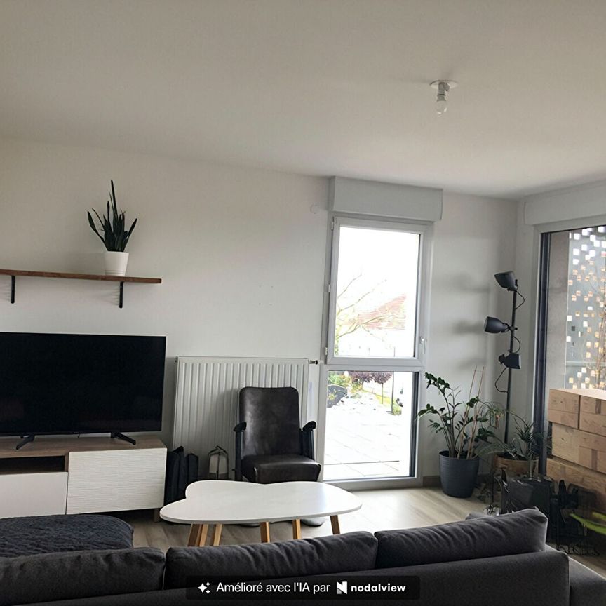Location appartement 3 pièces, 63.52m², Couëron - Photo 1