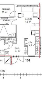 N Kustvägen 39 D - Foto 3