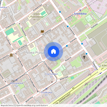 ul. Stalowa, Nowa Praga, Praga-Północ, Warszawa, mazowieckie