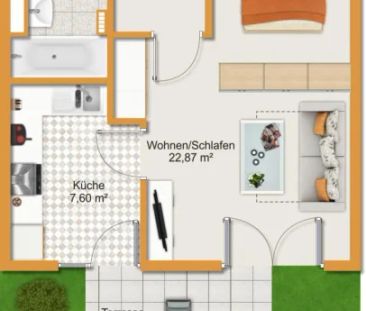 TOP-Wohnung | Garten | Westterrasse | Barrierefrei | Modern | Tiere ok - Photo 6