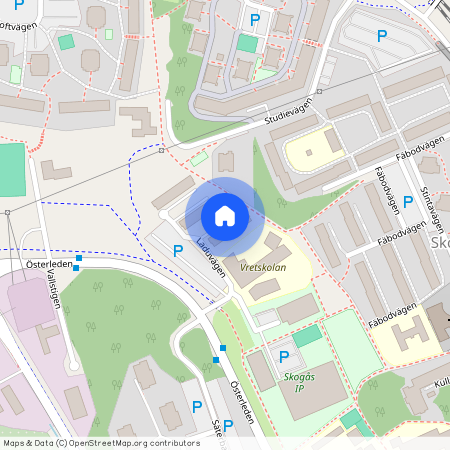 Laduvägen 8, Skogås