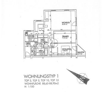 Lichtdurchflutete Balkonwohnung mit guter Verkehrsanbindung - Photo 6