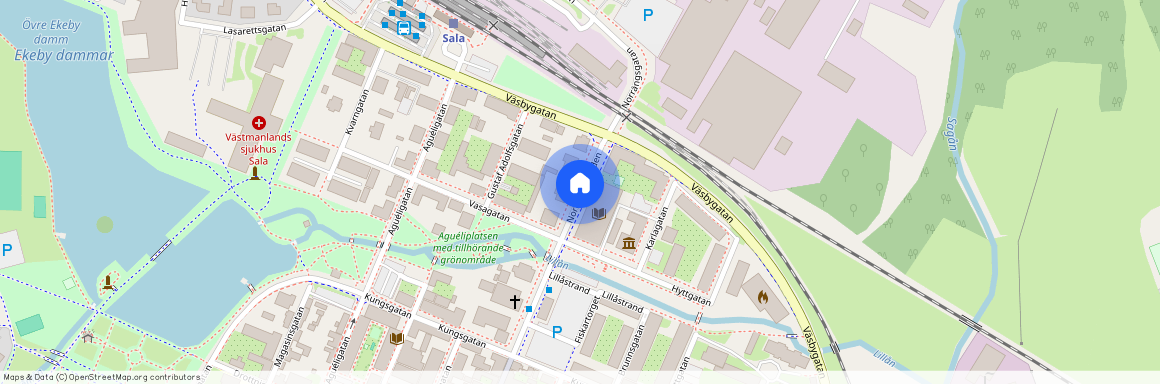 Norra Esplanaden, Sala