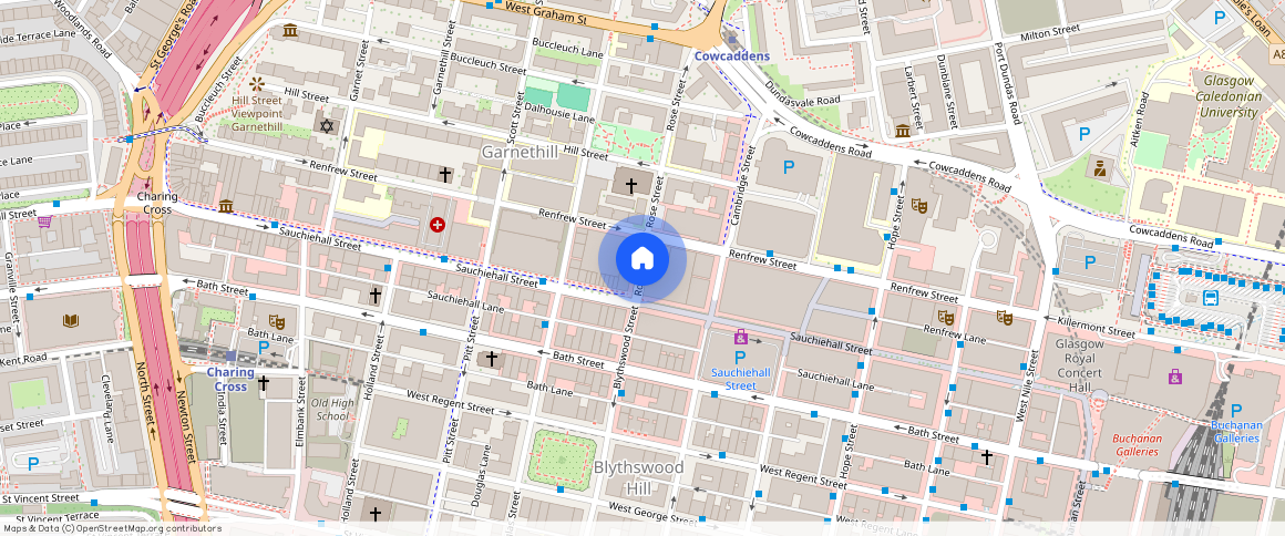 Rose Street, Glasgow, G3