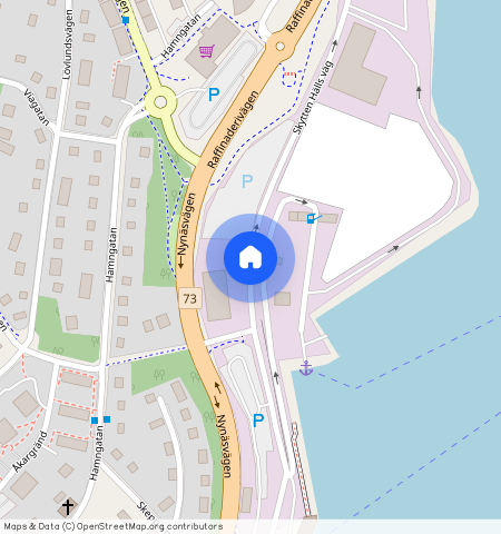 Nynäsvägen, Nynäshamn