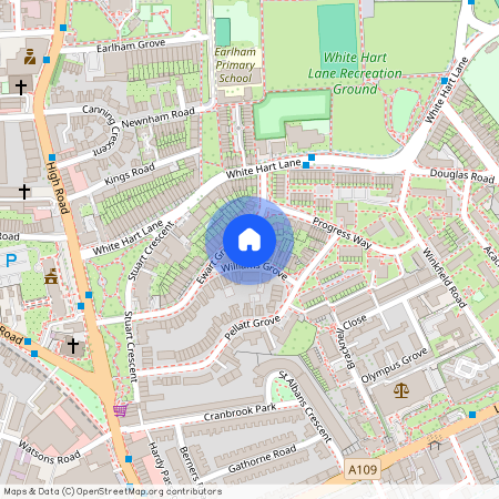 Ewart Grove, Wood Green, London, N22