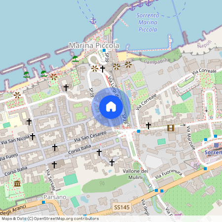 Santo Spirito, Piazza Tasso