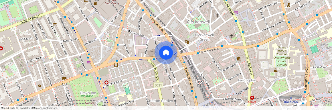 Herbal Hill, Farringdon, London, EC1R